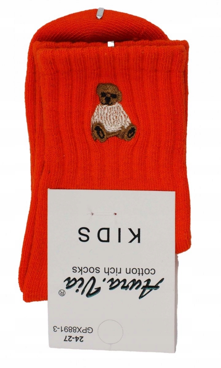 

Skarpety dziecięce haft misia r.24-27 Aura.via