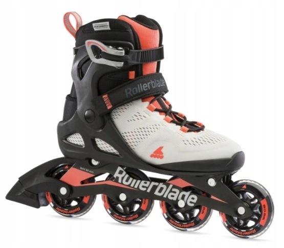 Kolečkové Brusle Rollerblade Macroblade 80 W glacier grey/coral vel. 38