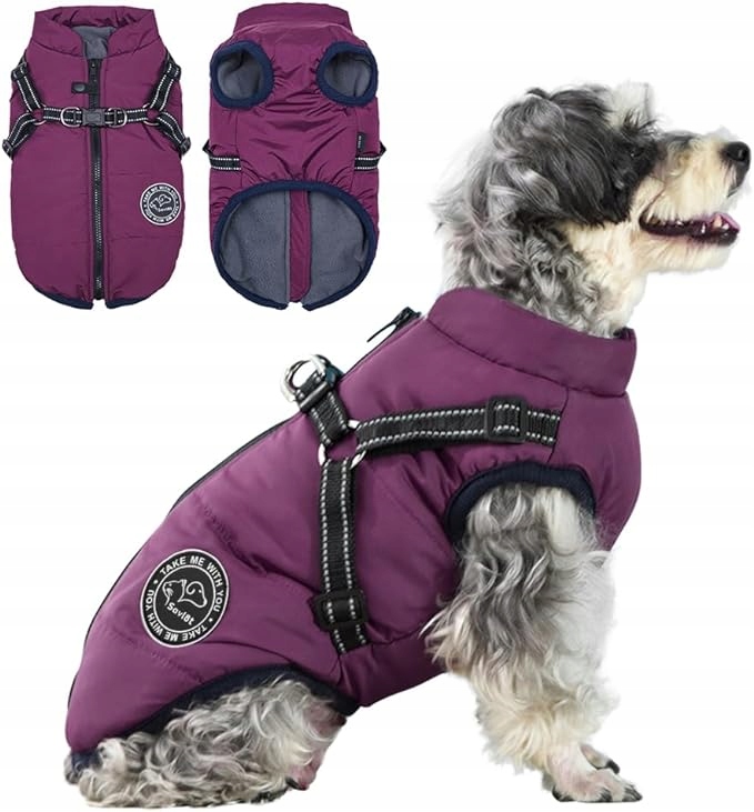 Levně Bunda Pro Psa Zimní Vesta Kabát Pro Psa Svetr Velikost S
