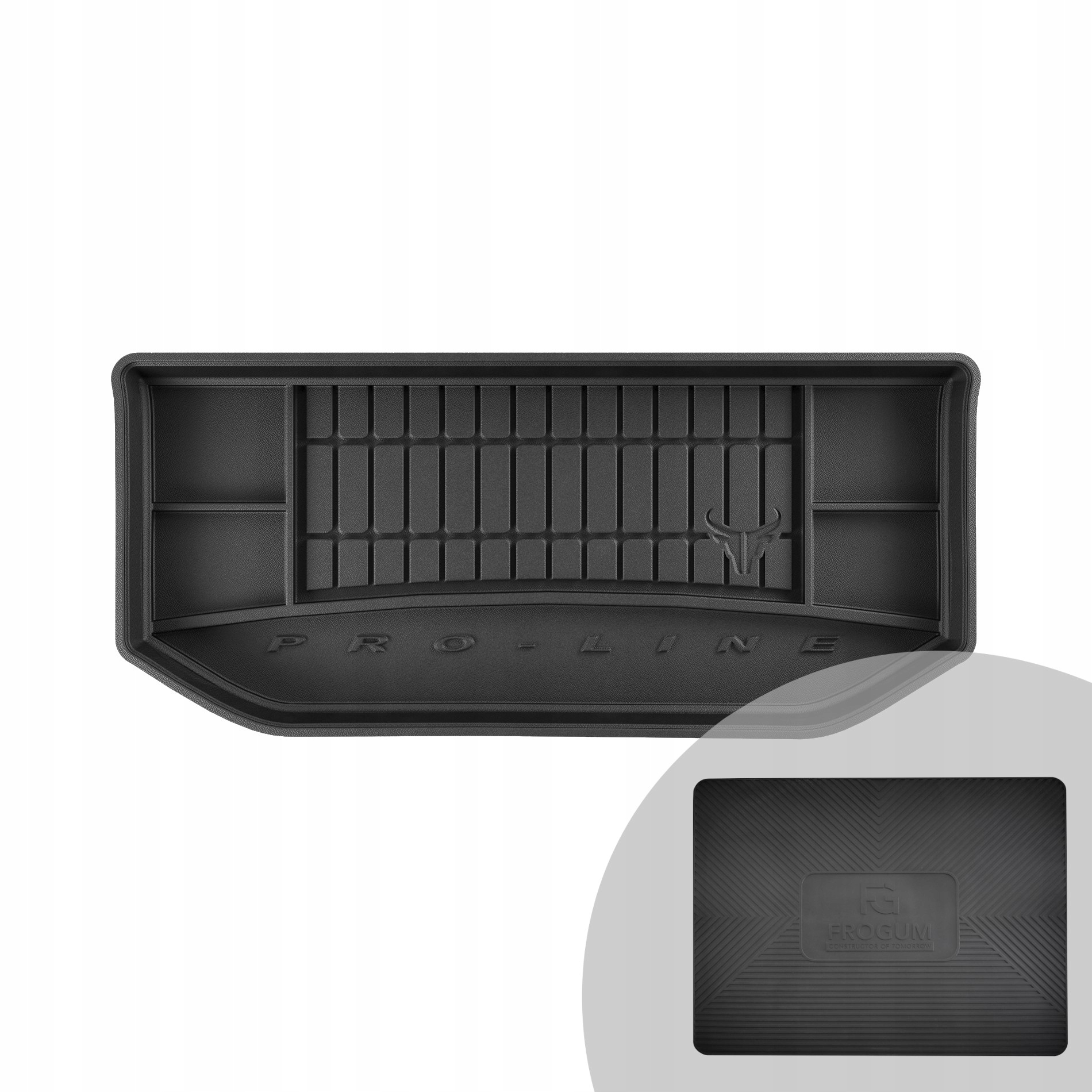 Frogum Gumová rohož do kufru 3D pro Seat Mii 2011-2019, pro Vw Up! od 2011