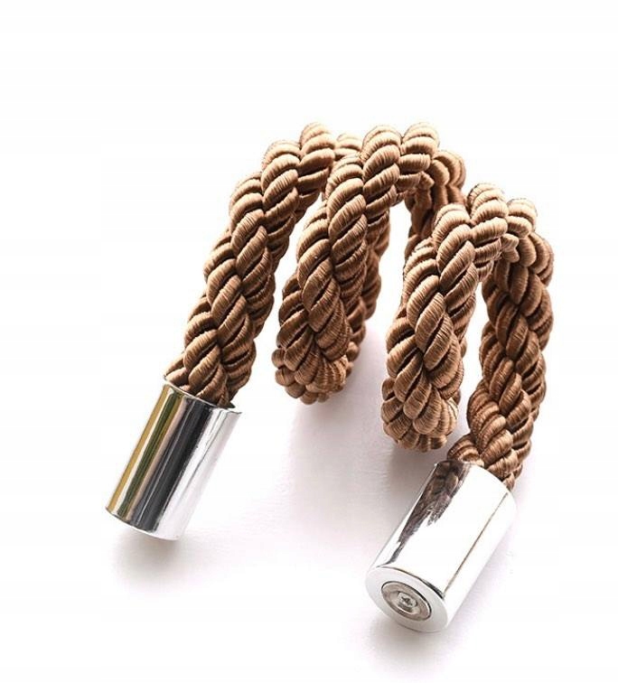 UPIĘCIE FIRAN ZASŁON KLAMRA MAGNETYCZNA SPINKA BRĄZOWA DEKORACYJNA OZDOBNA Marka inna