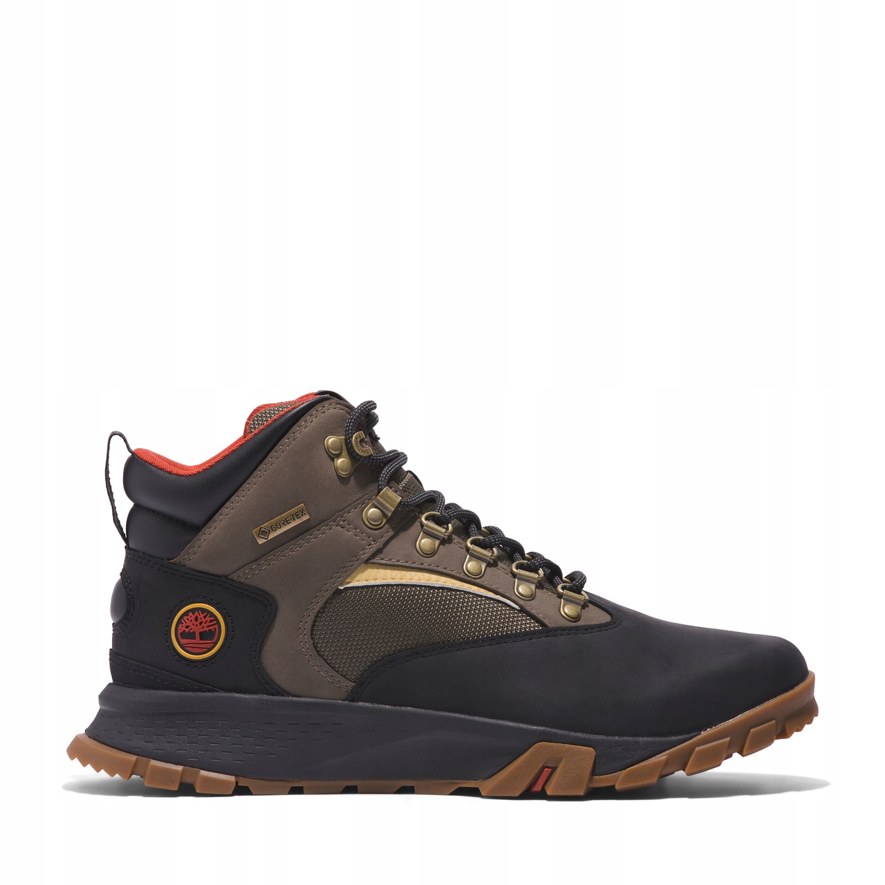 Timberland Buty Męskie Mt Lincoln Gtx Mid Hiker A61HV Black Brown 41,5