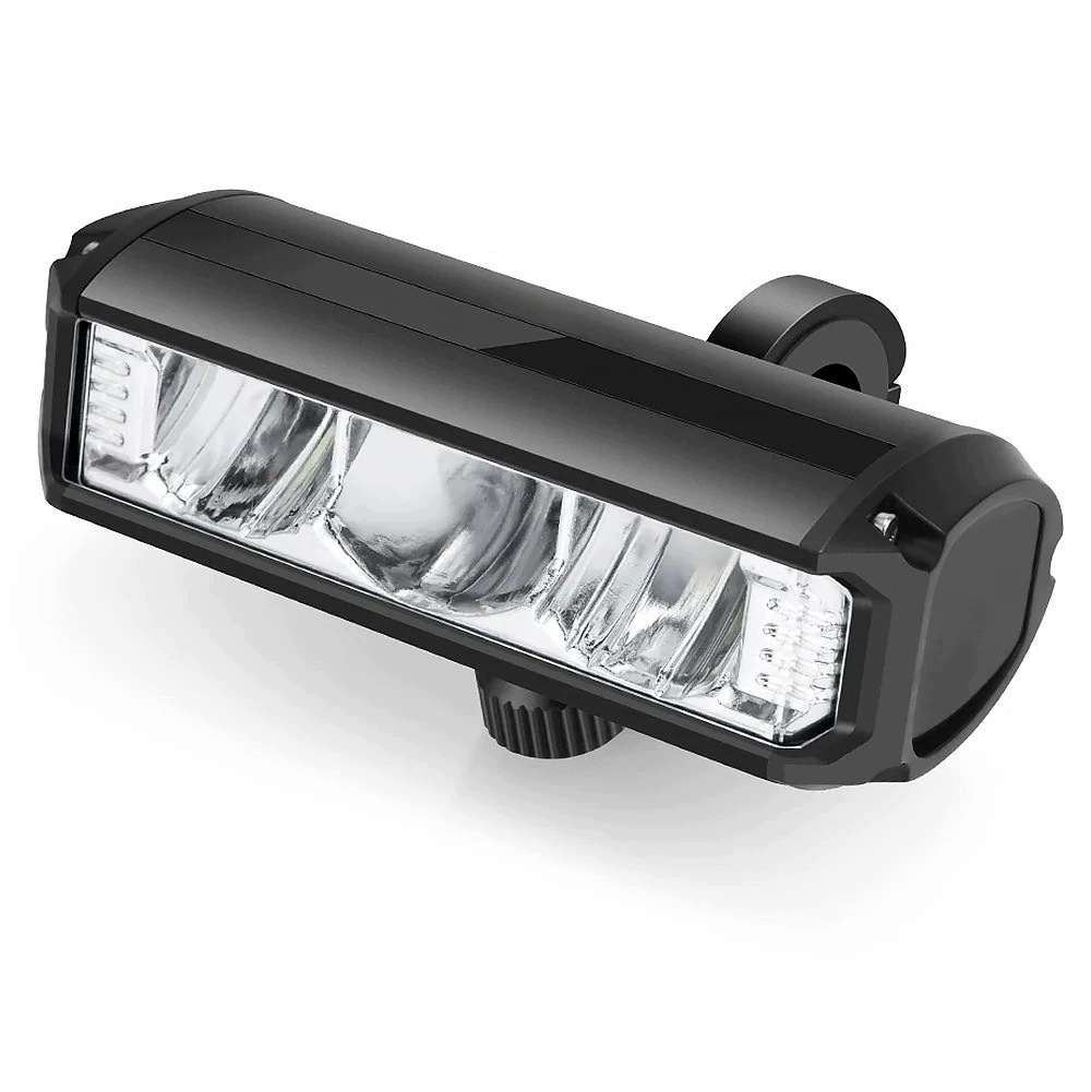 Lampka rowerowa przednia 3x Led 1200 lm Usb-c aluminiowa akumulator