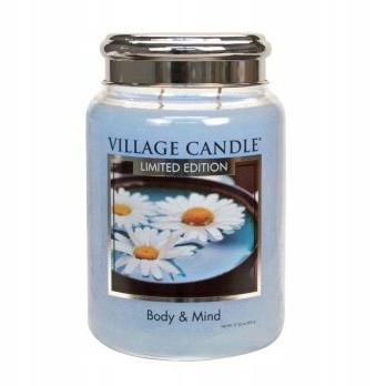 Velká svíčka Body & Mind Village Candle