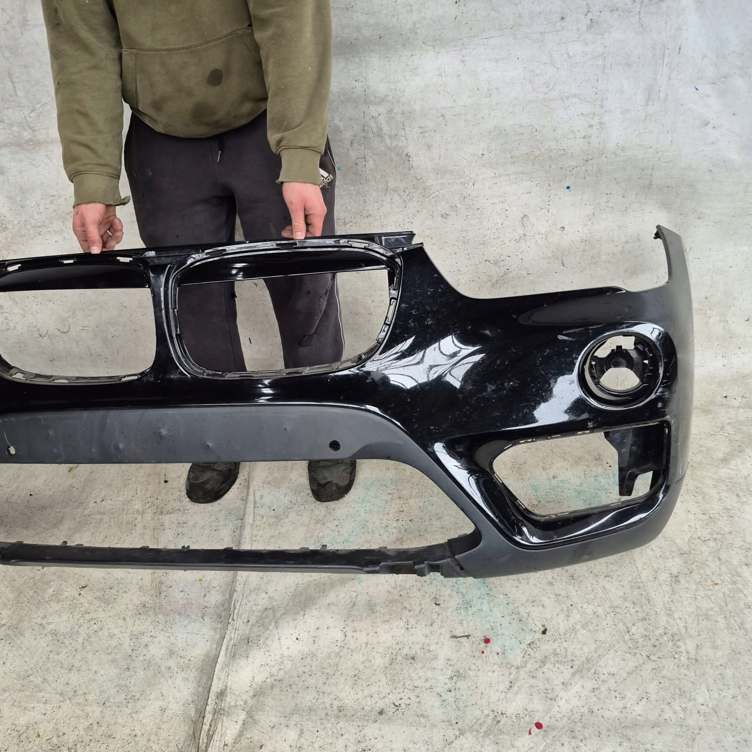 BMW X1 F48 15-19 bumper front front 6PDC