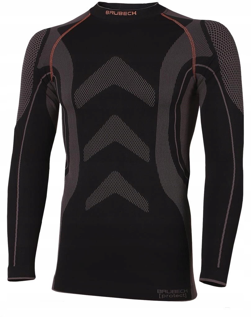 Termoaktivní Tričko Brubeck Uu-brupro M Černo-šedé