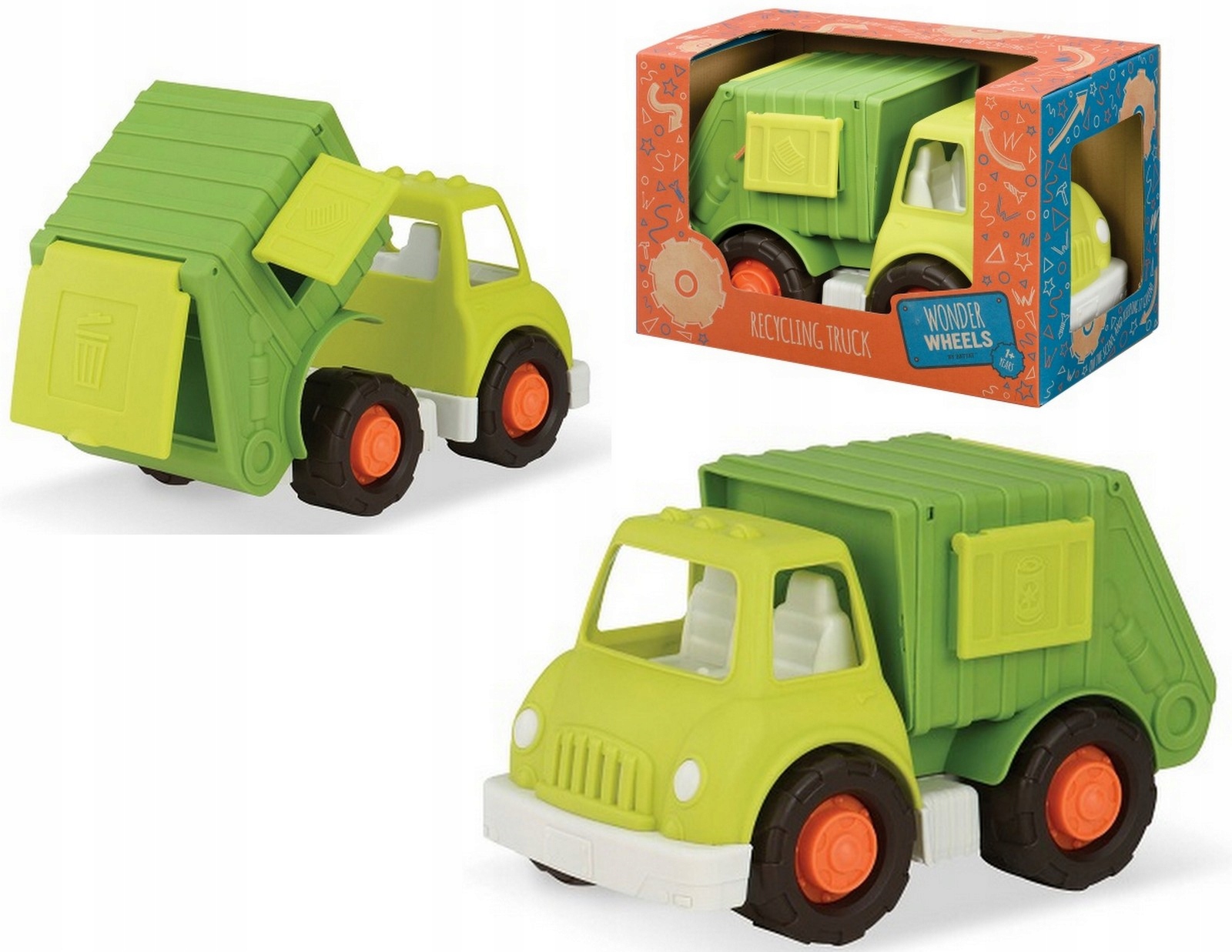 

B. Toys Śmieciarka Ciężarówka auto Wonder Wheels