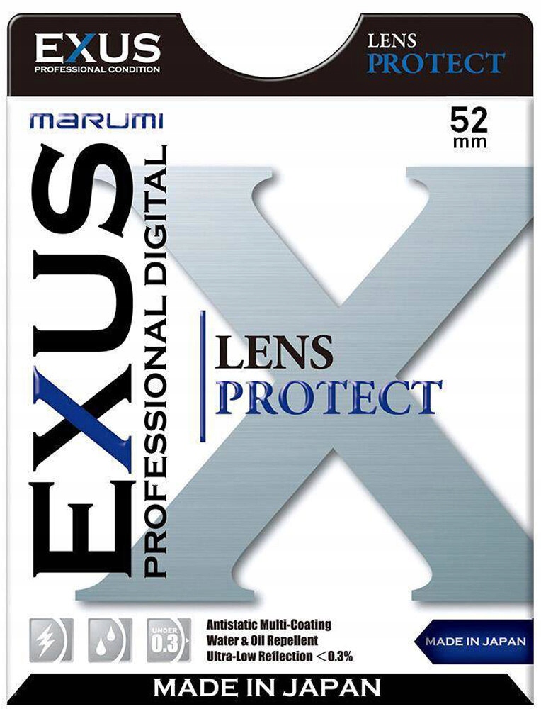 Filtr kołowy MARUMI Exus Lens Protect 52 mm Model Exus Lens Protect