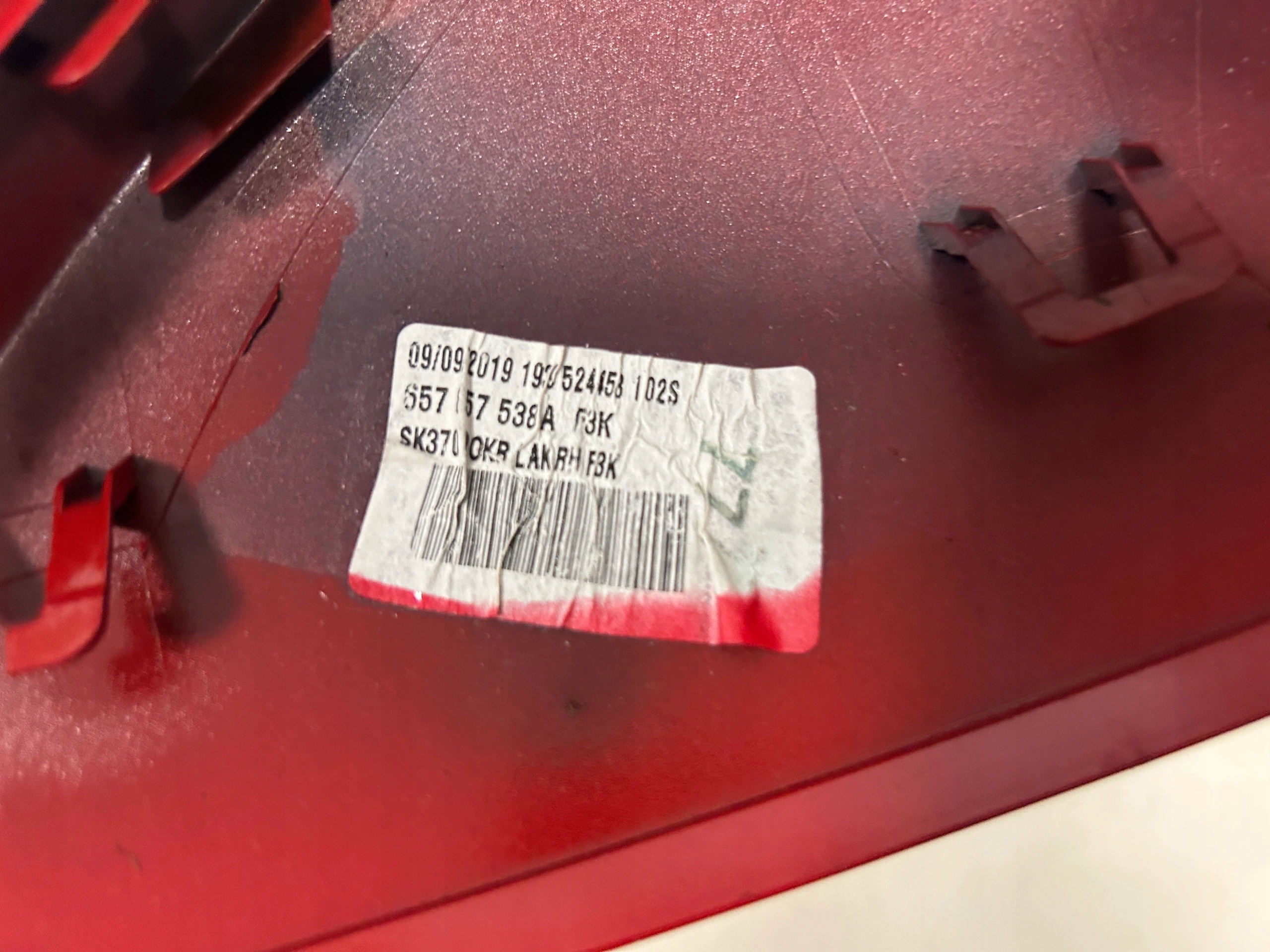Skoda Scala cover mirrors 2019- 657857538A