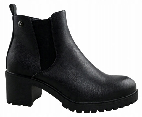 

Botki Trapery Sergio Leone Tr 702 Black Pu R. 37
