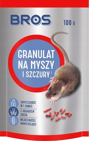 

Bros Granulat Na Myszy i Szczury 100g