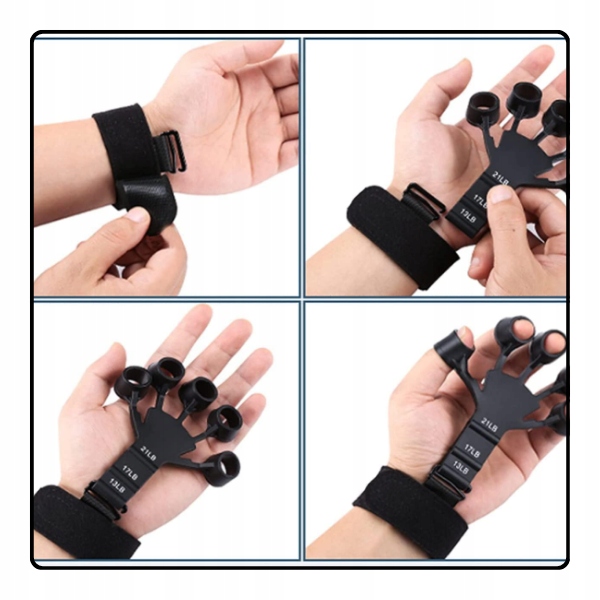 FINGER GRIPPER PRZYRZĄD DO ĆWICZEŃ PALCÓW DŁONI FINGER EXERCISE SIŁA CHWYTU Marka bez marki