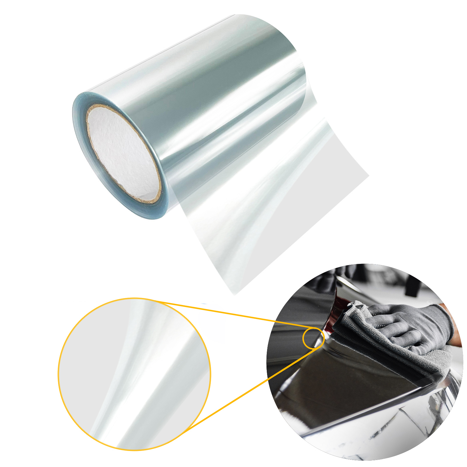 Termoplastická Fólie pro olepování okrajů dveří nad prahy