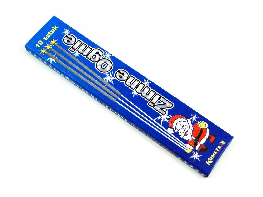 

Zimne Ognie Srebrne 16CM 10 Sztuk