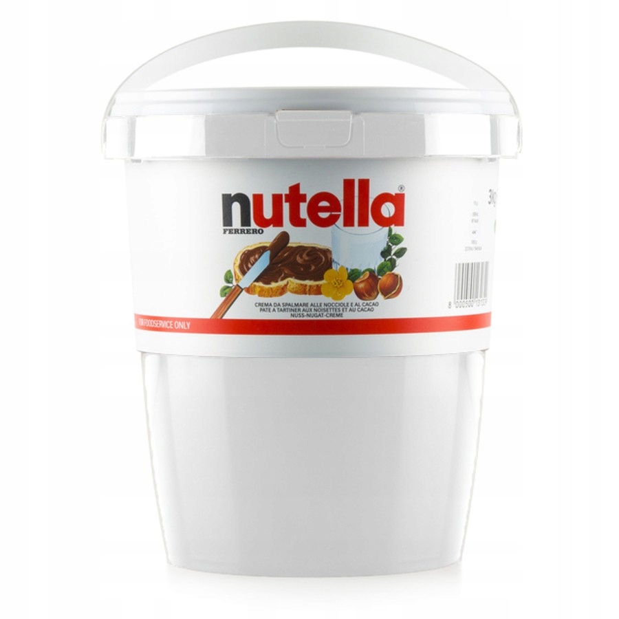 Krem do smarowania Nutella 3kg pomysł Oryginalna Ferrero Italy