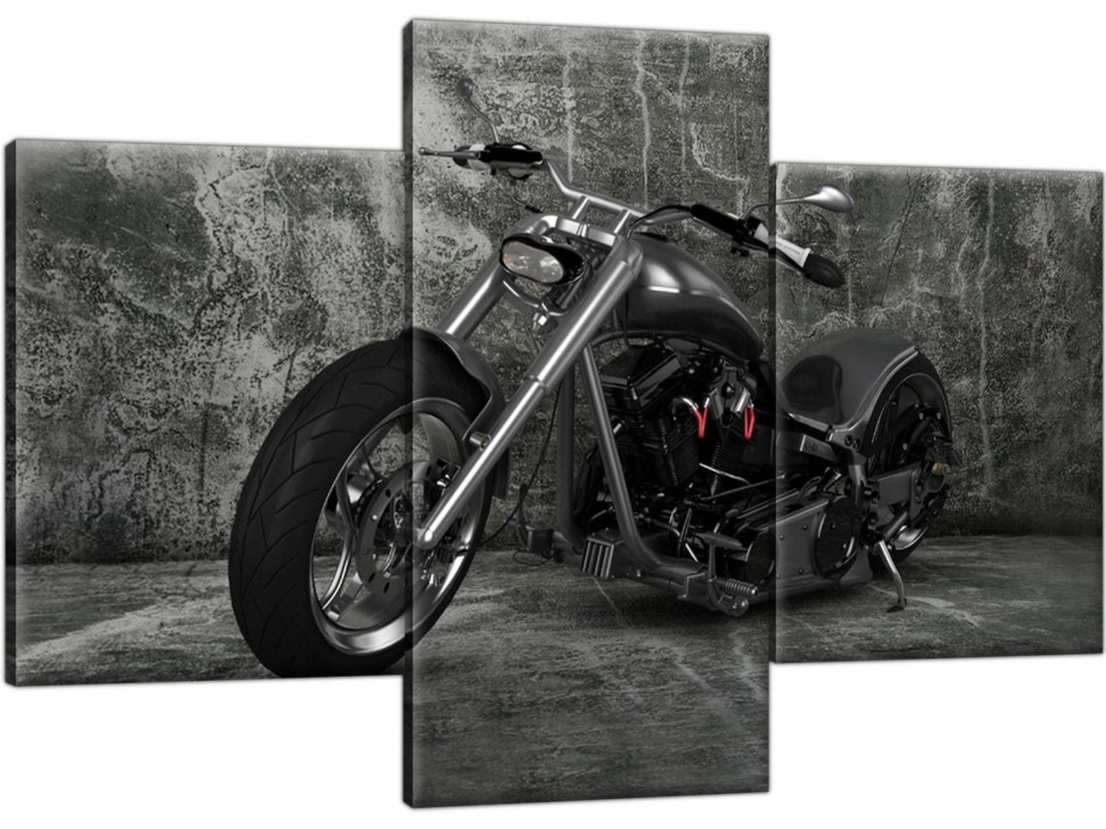 

Obraz na płótnie Tryptyk Motor 90x60 cm do salonu