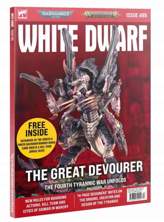 White Dwarf Issue 495 Magazyn Modelarski