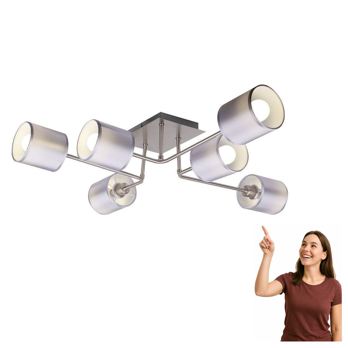 Stropné svietidlo Sax 36-70708 Candellux