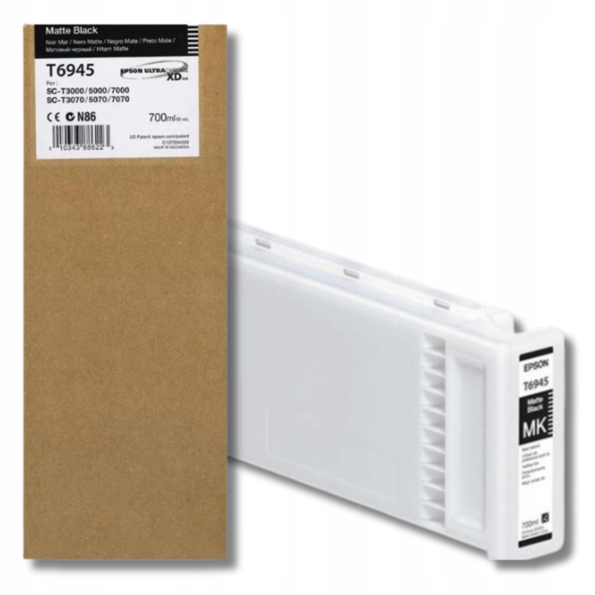 Tusz Epson T6945 Matte Black do Epson SC-T3000 SC-T3200 SC-T5000