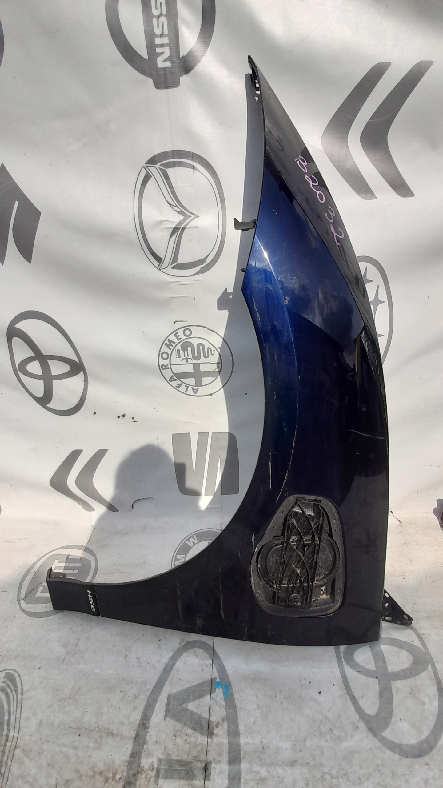 JAGUAR I PACE I-PACE X590 КРИЛО ЛІВИЙ