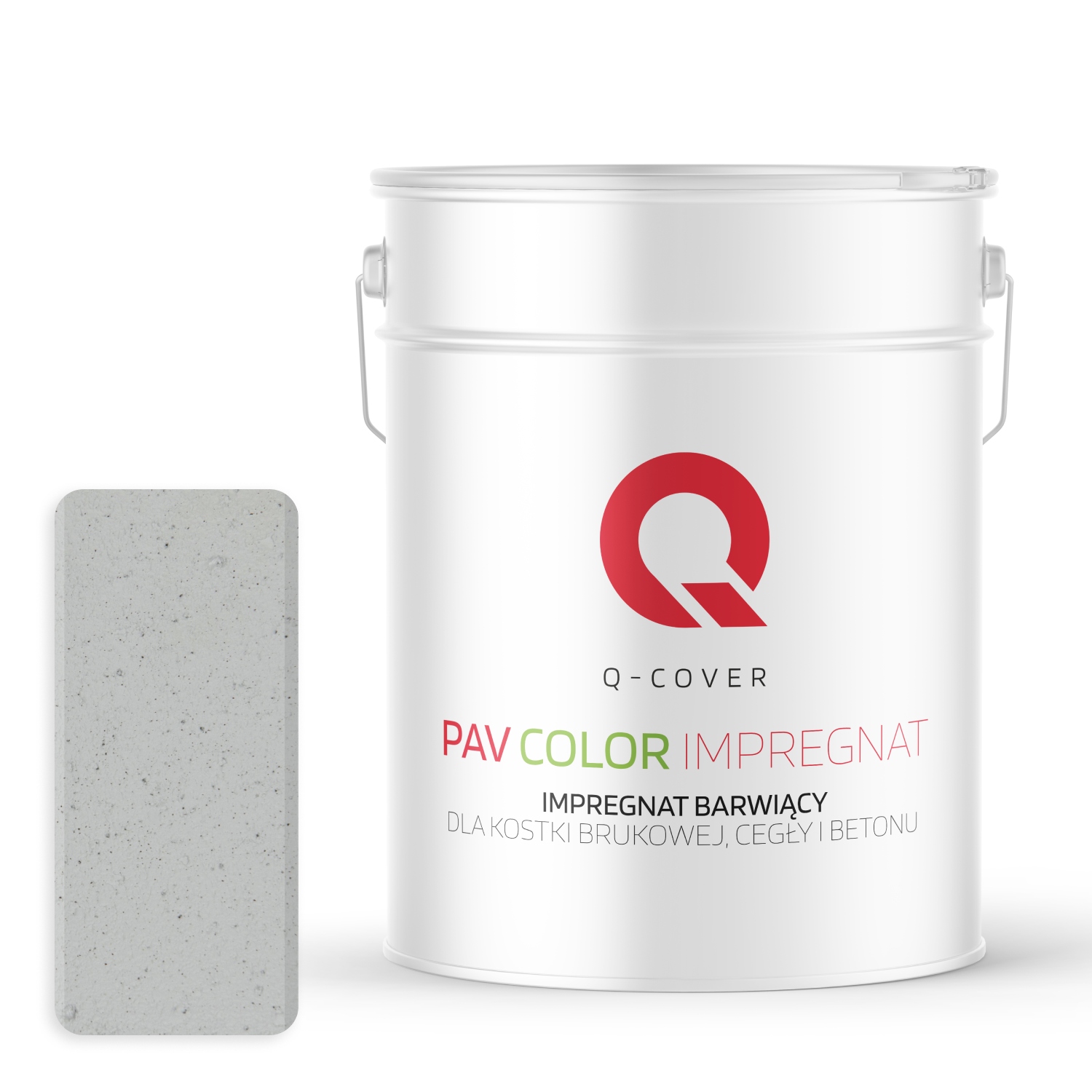 Barvící Impregnát Pro Dlažební Kostky Z Cihel Betonu, Barva Šedá Světlá 10 L