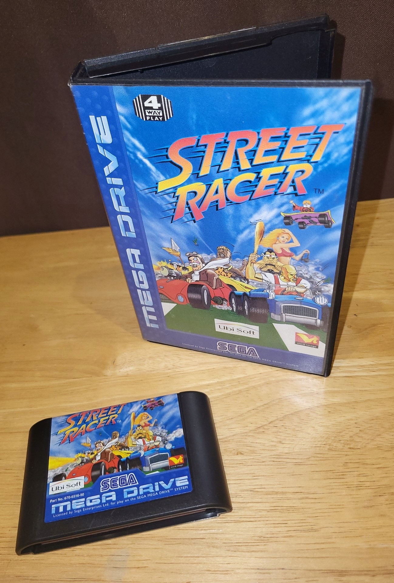 STREET RACER - SEGA MEGA DRIVE SMD PUDEŁKO