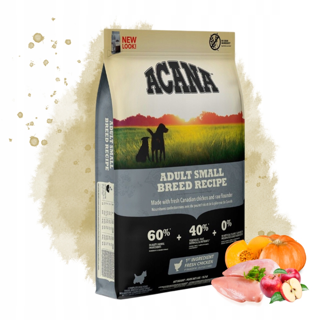 ドッグフード ACANA ADULT SMALL BREED RECIPE 6kg Adult Small Breed Recipe - Grain-Free Dog Food | ACANA Canada