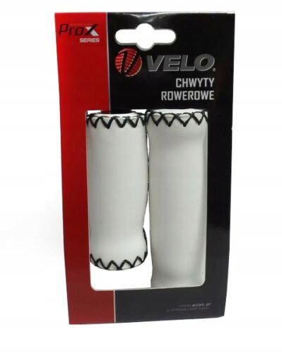 

Chwyty Kierownicy Velo Prox 127/92mm Retro Białe