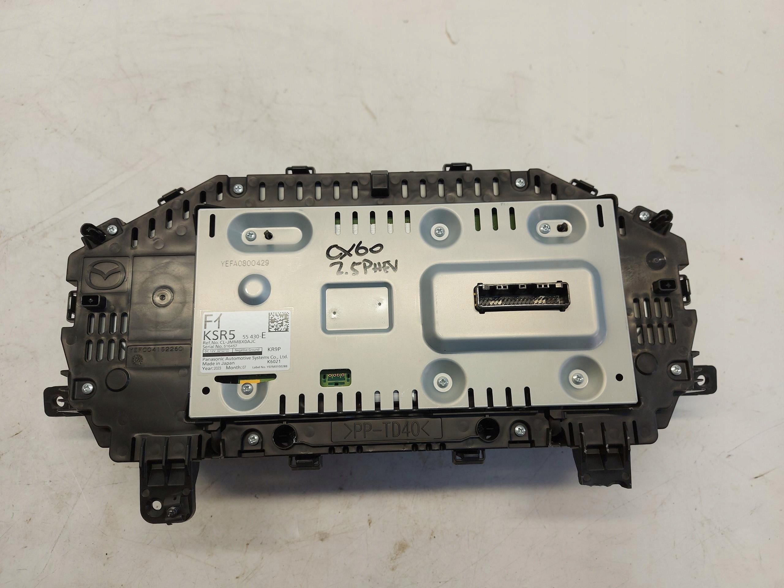 Mazda CX60 2023r budíky wirtualny budiky ksr5-55430