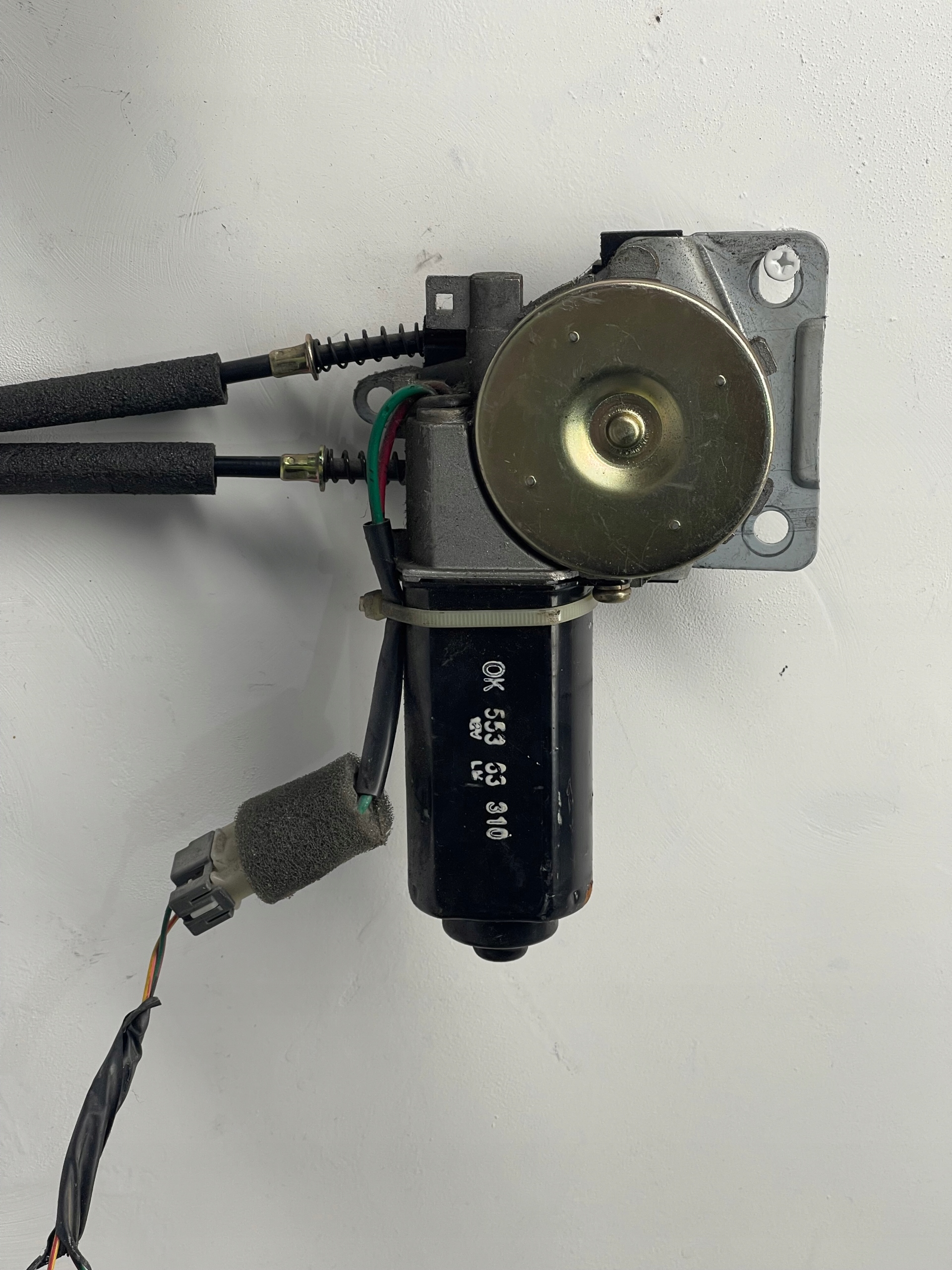 0K55363310 mechanism windows left rear part kia carnival and