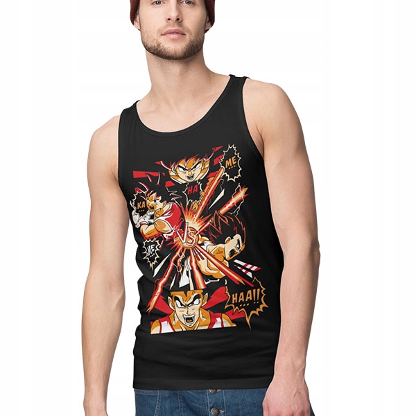 TANK TOP DRAGONBALL GOKU AND VEGETA Marka inna