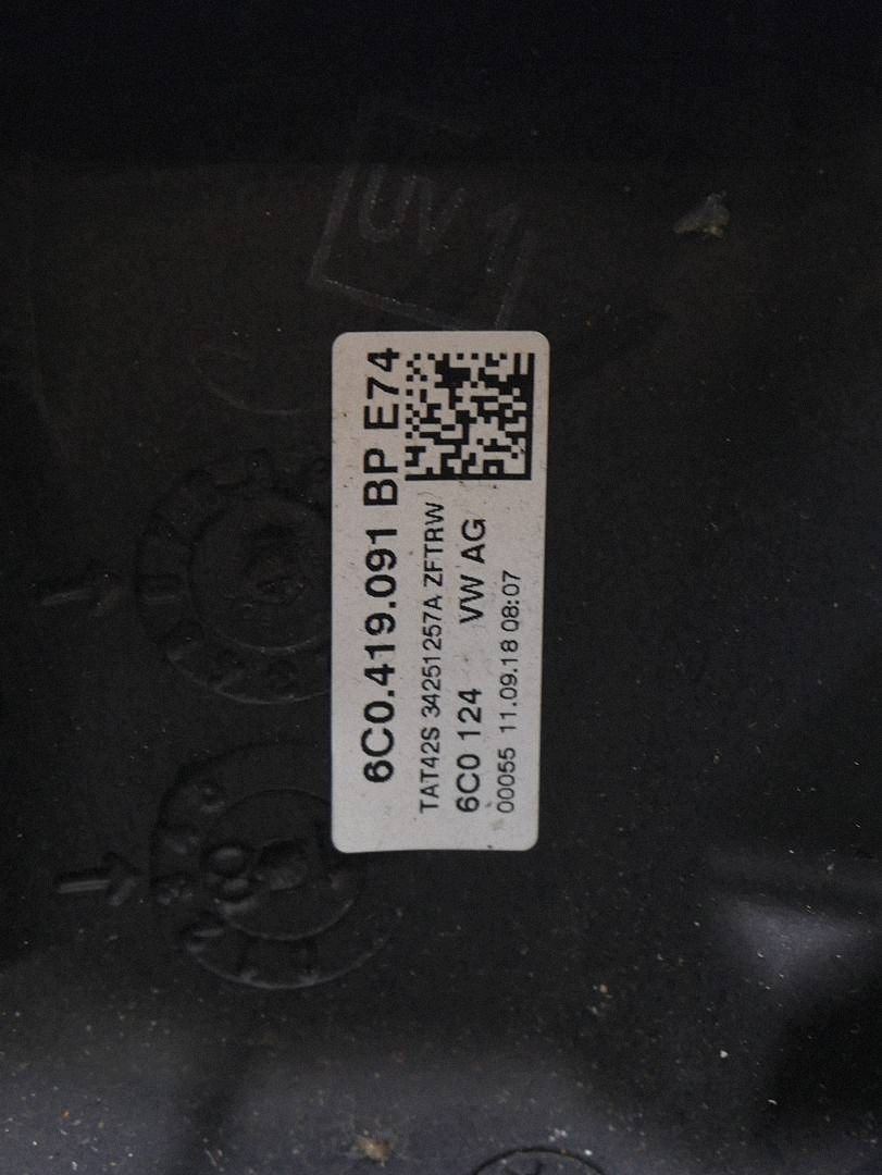 lenkrad leder MULTI VW POLO V 6R 6C 6C0419091BP