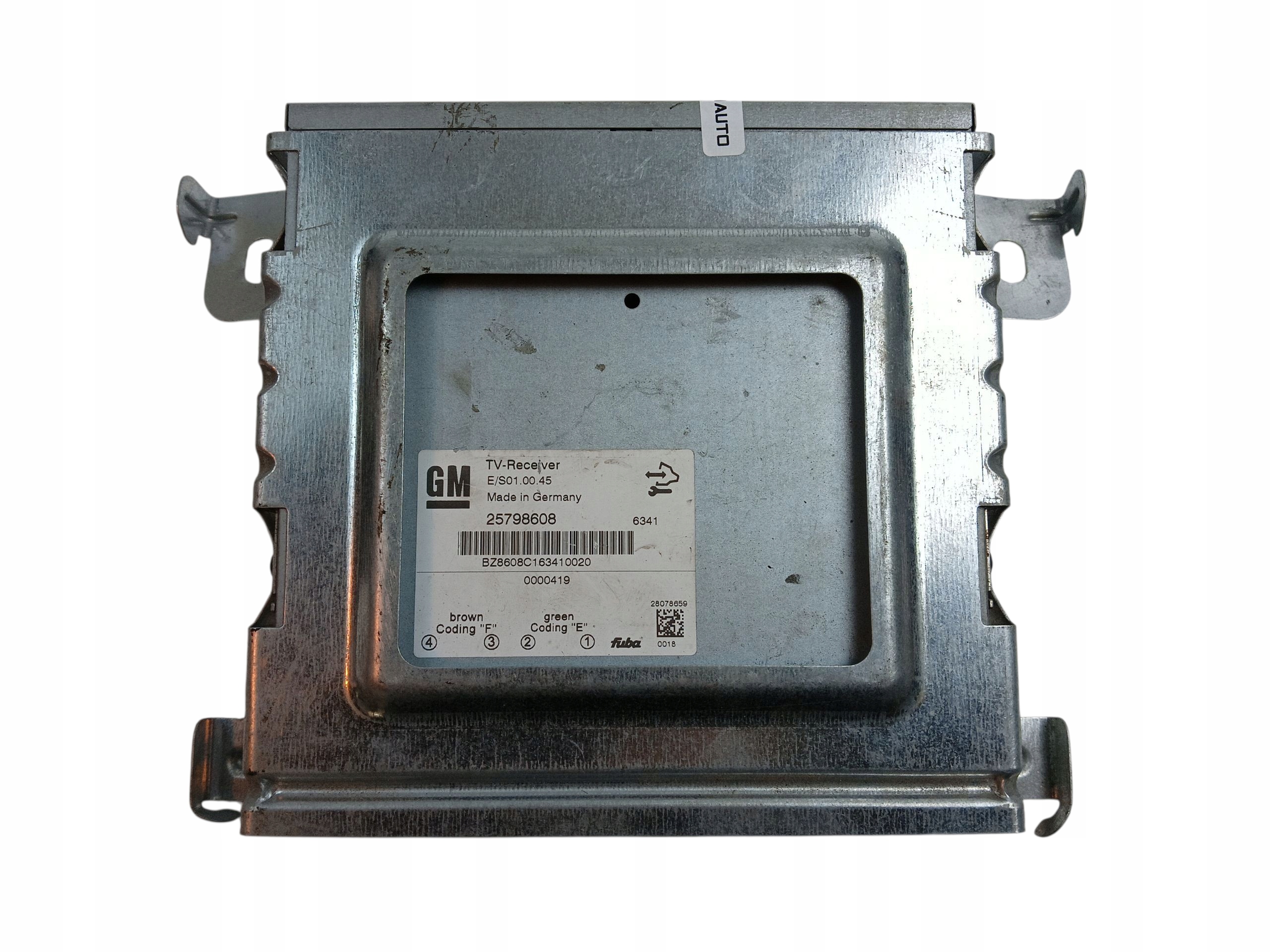 control unit module SYSTEMU TV DVD CADILLAC SRX 25798608