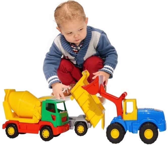 WADER - POLESIE ZESTAW WYWROTKA + FADROMA + BETONIARKA TIR