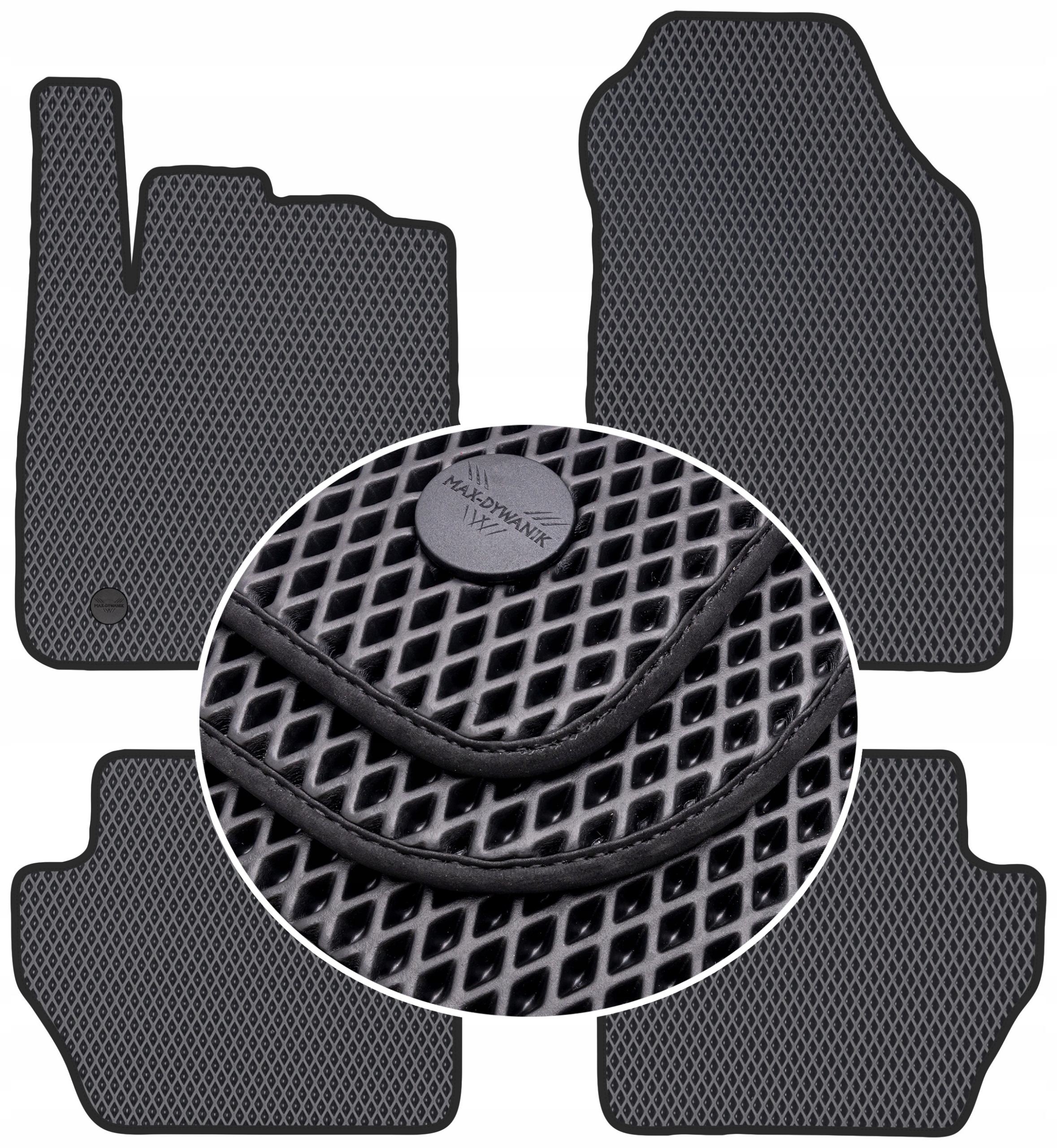 Ford Fiesta MK6 2011-2017 Koberce Eternity Černé