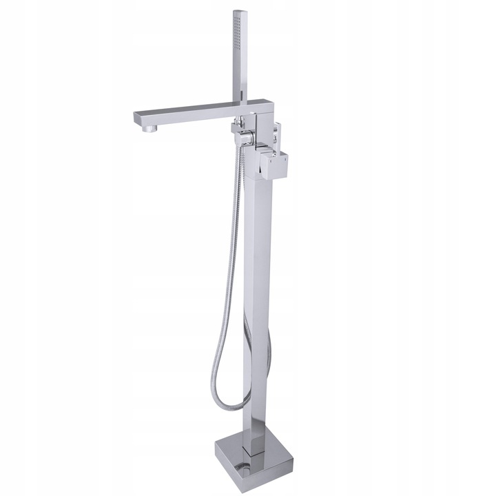 Caro Batéria Chrómová Vaňa Voľne Stojaca Podlahová