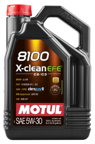 

Motul 8100 X-clean Efe 5W-30 5L
