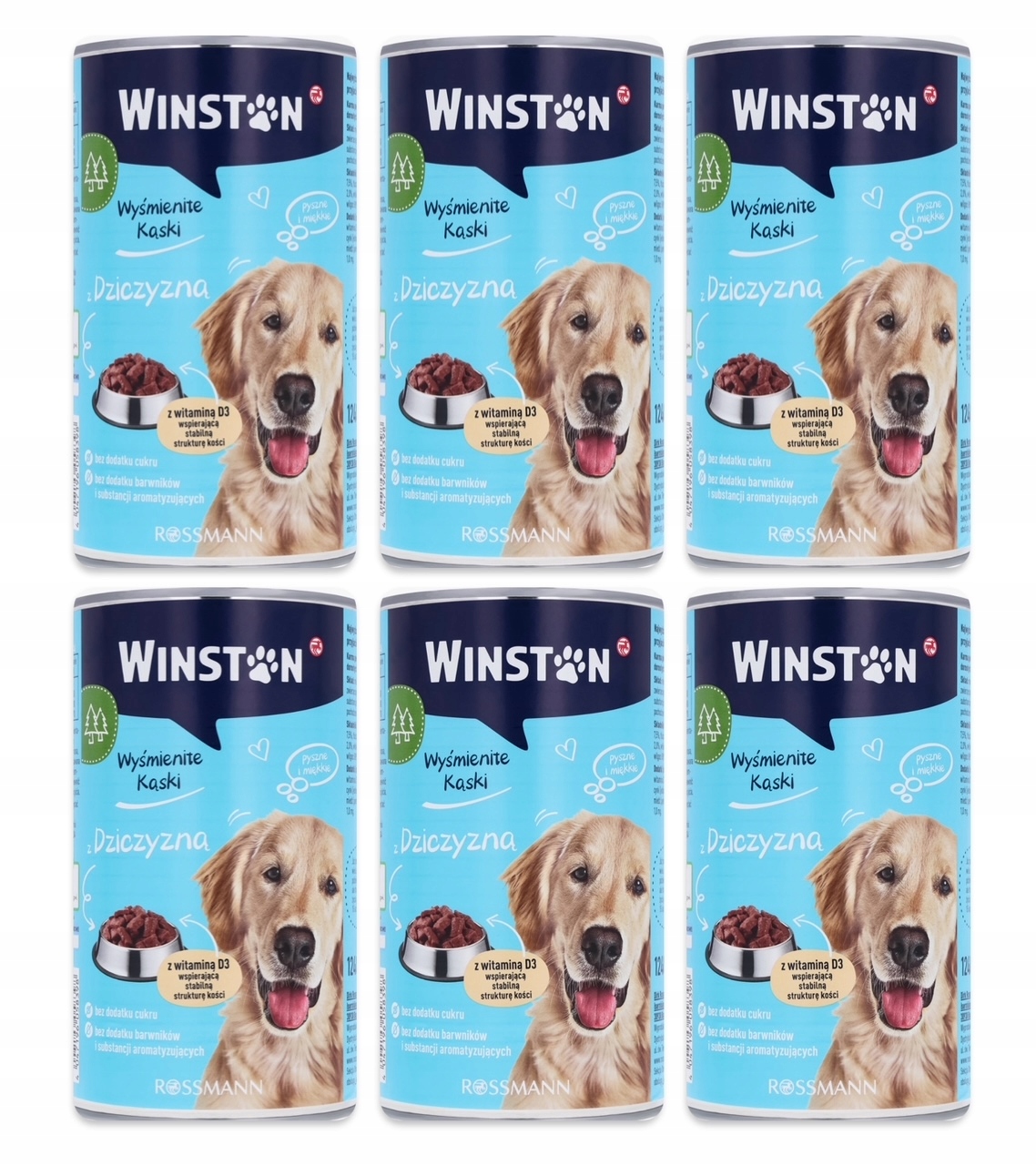 Levně Winston krmivo mokrá zvěřina 1,24 kg