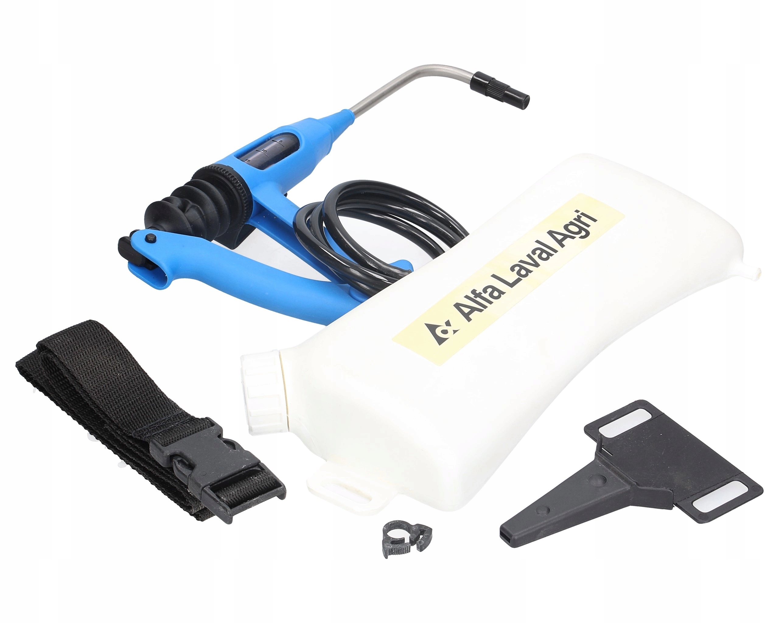 Pistole na stříkačky s nádrží a pásem Alfa