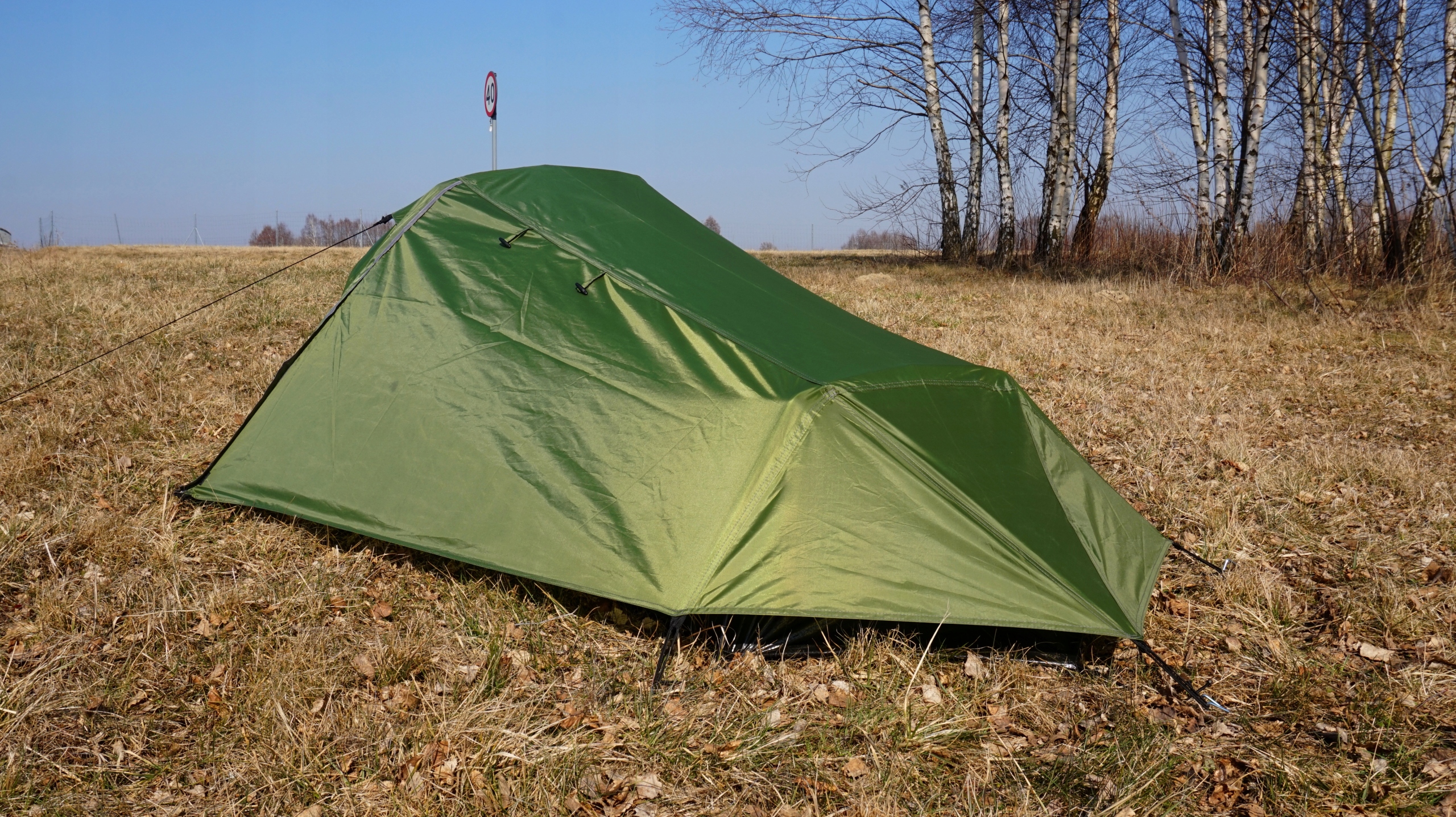 Namiot Jednoosobowy AlpenTent EIGER 1 Lekki 1,5 kg Model Eiger 1