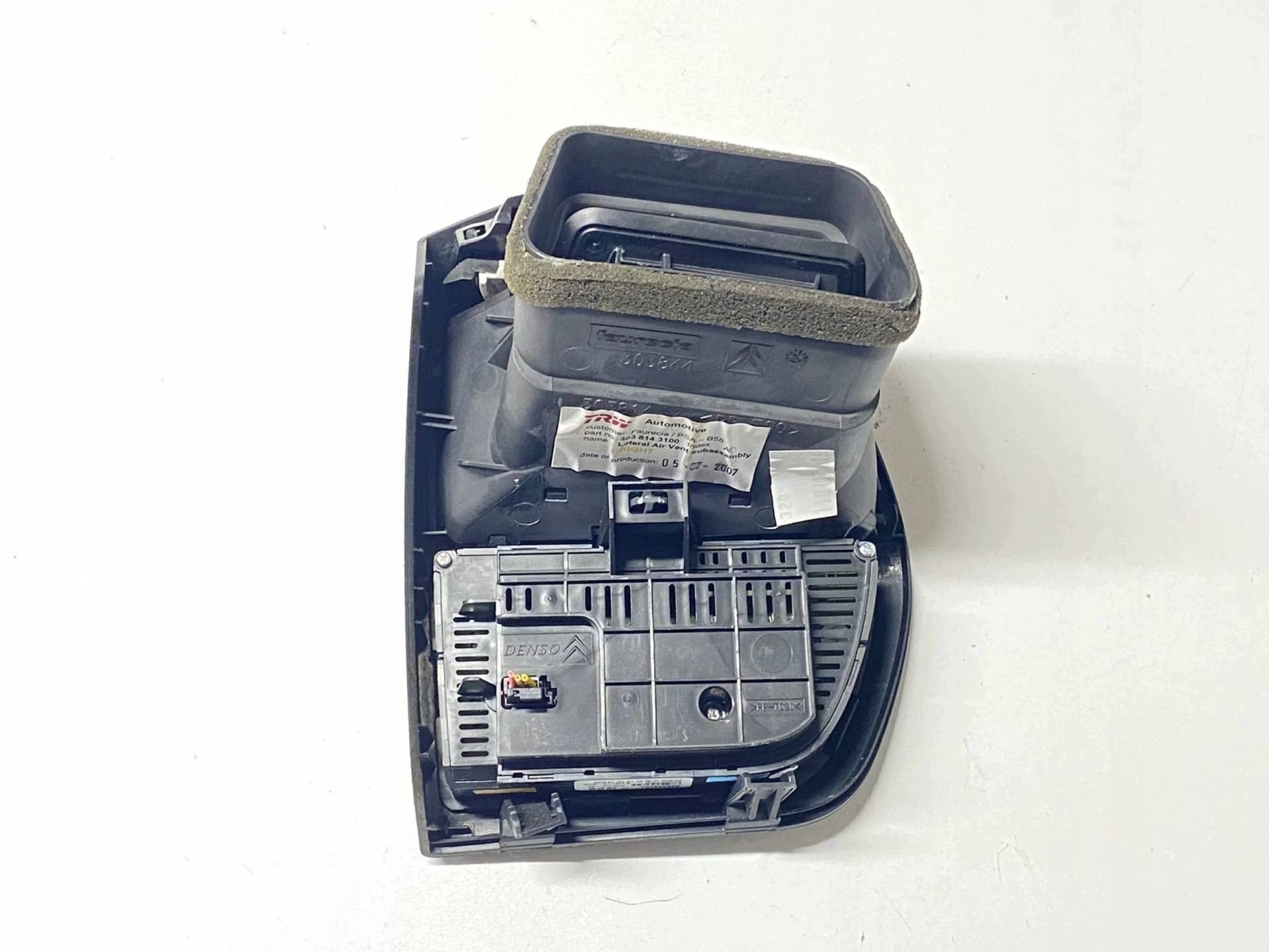 control air conditioning control panel Citroen C4 Grand Picasso 1 2007 9659627677