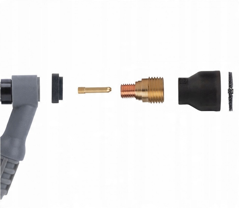 ZESTAW CUPSYSTEM  TIG SR 9/20  ELEKTRODA 1,6 mm / 2,4 mm BLACK