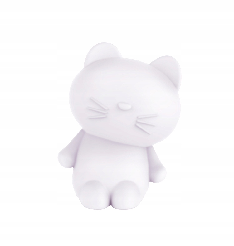 Bezdrátový Přenosný Reproduktor Typu Bloototh S Led Osvětlením Kočička Lumin'us