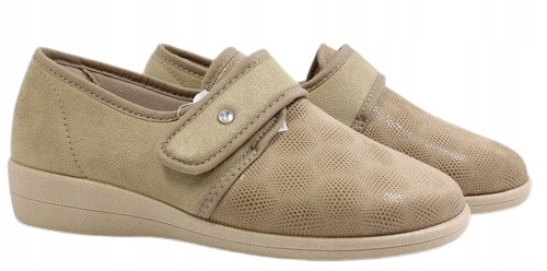 Elastické polobotky na Halluksy Na Suchý Zip Sanital Flex 38897 Béžová r40