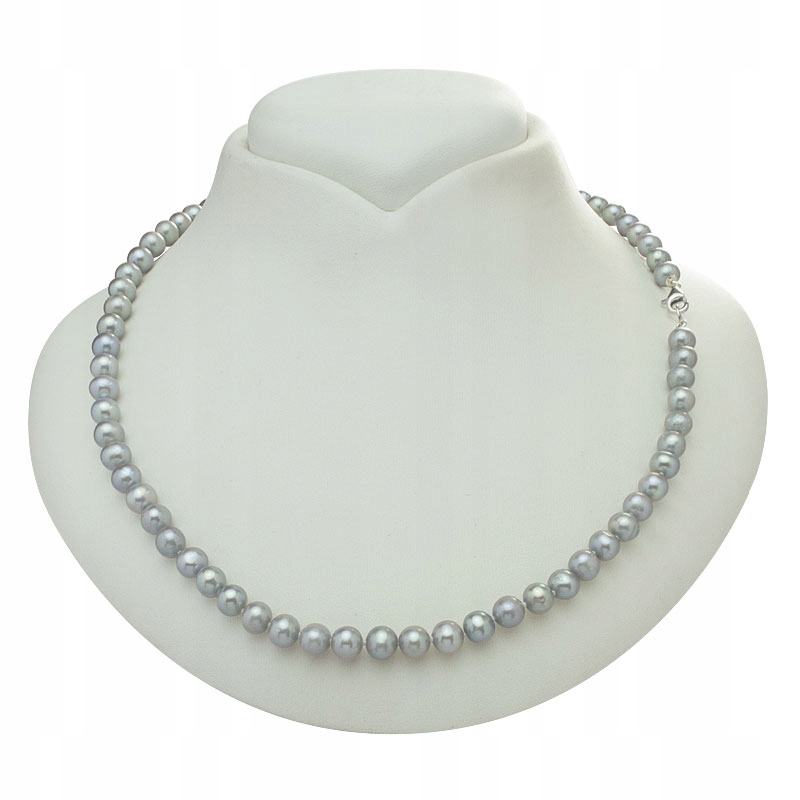Drobný Náhrdelník Z Pravých Šedých Perel