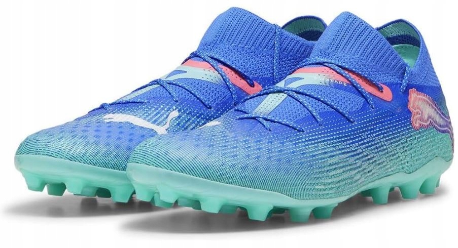 Puma Future 7 Ultimte Mg pánské juniorské kopačky sportovní obuv modré 39