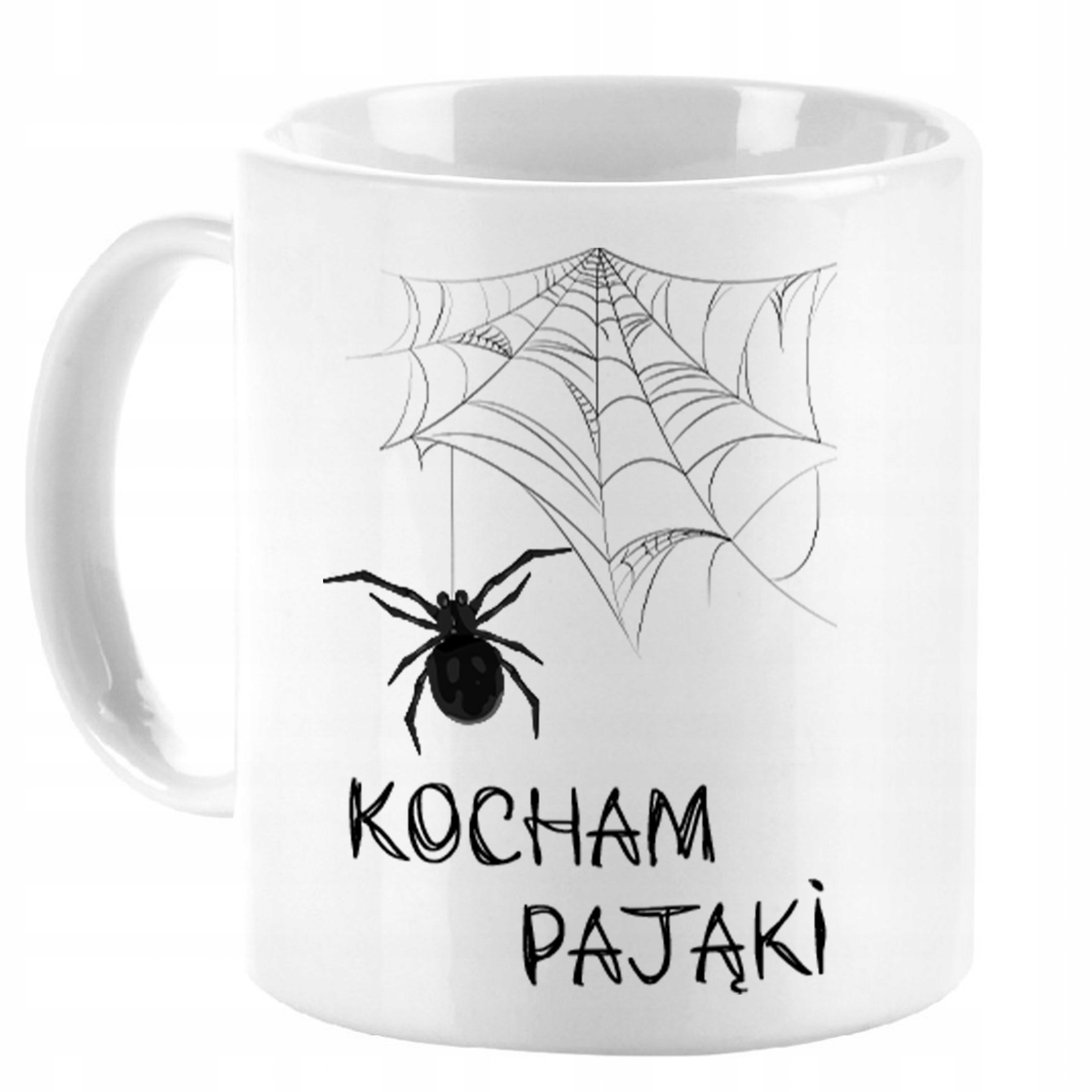 

Kubek Dla Miłośnika Pająków Kartonik