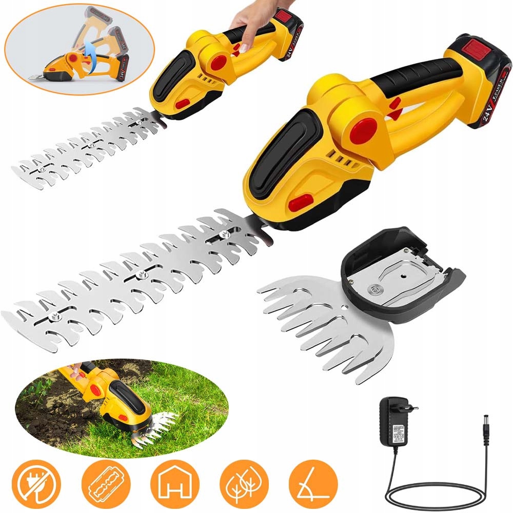 Nůžky Zahradní nůžky Li-ion 2V1 Na Větve