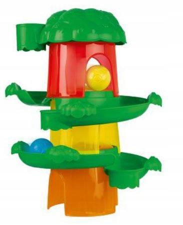 CHICCO DOMEK NA DRZEWIE ZJEŻDŻALNIA Z PIŁECZKAMI Materiał plastik