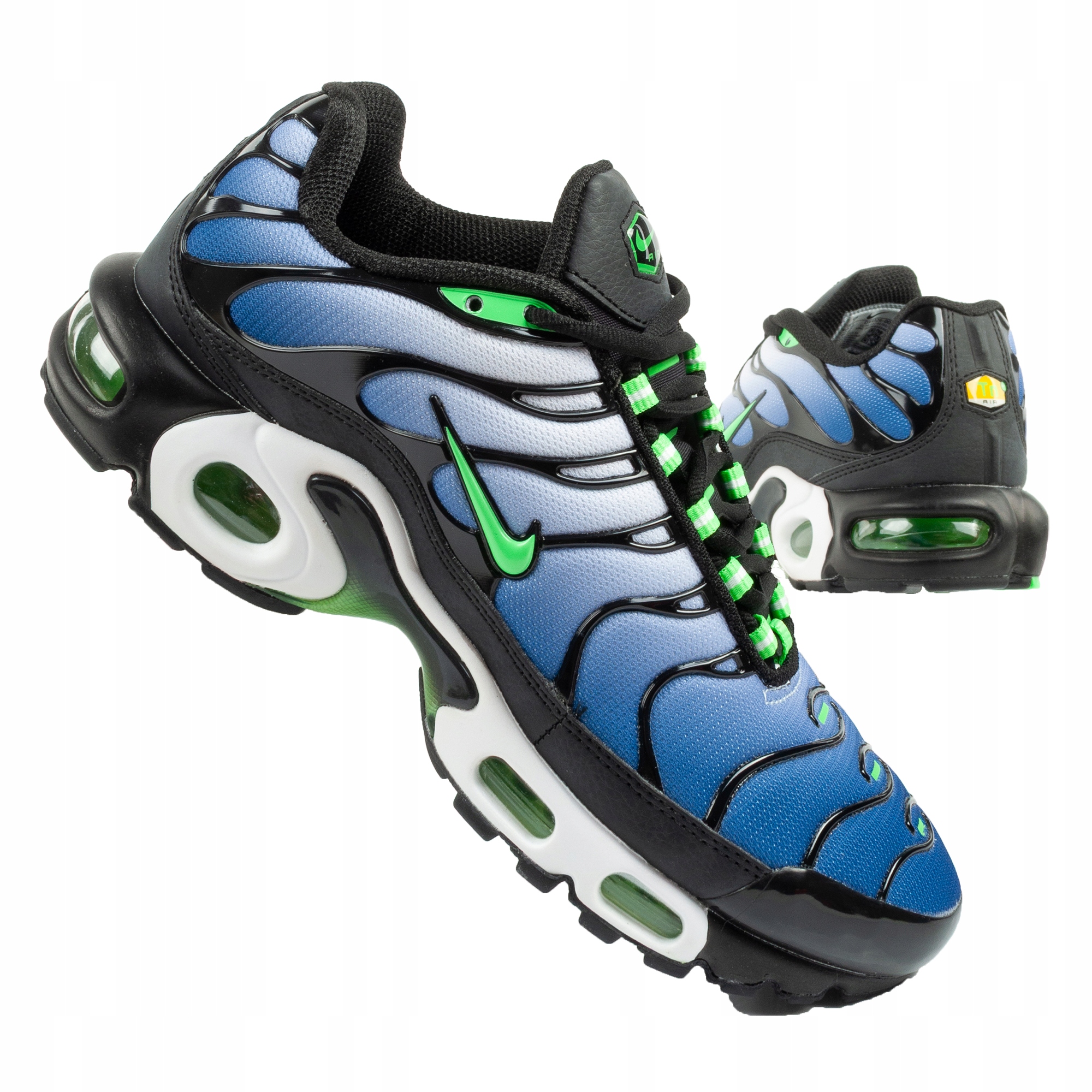 Buty sportowe Nike AIR MAX PLUS, granatowe męskie DX4326-001 44